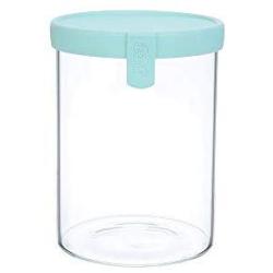 Kitchen Food Storage Jar Airtight Food Storage Kitchen Glass Jar Moisture-Proof Home Multi-Purpose Jam Bottle Cruet Glass Storage Tank, Blue
