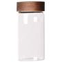 UPKOCH Glass Sealed Jar Airtight Food Storage Jar Round Leakproof Food Container for Cereals Grains Candy Snack Seasoning Coffee Beans