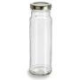 Nakpunar 12 pcs 8 oz Tall Glass Jars with Lids (Gold, 12)
