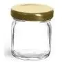 Bocal en verre miniature de 60 pièces, 1,5 oz, idéal pour la confiture, le miel, les cadeaux de mariage, les cadeaux de douche, les aliments pour bébés, les pots à épices magnétiques DIY.