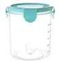 600 1500ml Food Preservation Container Coarse Cereals Grains Jar Scale Bottle Fresh Pot Kitchen Storage Cans Sealing Box Tank,800ml Blue