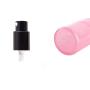 1PCS 15ML 0.5OZ Pink Empty Glass Lotion Press Bottle with Black Pump Head and Cap Emulsion Storage Holder Refillable Durable Portable Cosmetic Container Jar Pot for Travel Vacation Daily Life Use