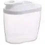 Plastic Cereal Dispenser Storage Box Kitchen Food Grain Rice Container Nice Storage Jars Portable Home Tool 1500ml /1000ml (Size : 1L) Plastic Cereal Dispenser Storage Box Kitchen Food Grain Rice Container Nice Storage Jars Portable Home Tool 1500ml /1000ml (Size : 1L)
