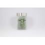 Stash Jar with Golden Goat Cannabis Strain Design - Smell Resistant Herb Storage and Accessories, Airtight - 3" Tall x 2" Wide