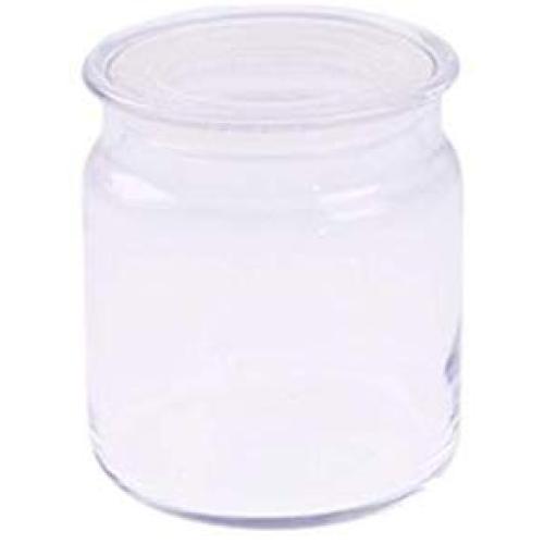 Kitchen Food Storage Jar Airtight Food Storage Kitchen Glass Jar Moisture-Proof Home Multi-Purpose Jam Bottle Cruet Storage Tank Glass Transparent Grain Seal, Cylindrical 0.5L
