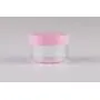 24 Pcs 20G/20ML Refillable Round Cosmetic Jars With Pink Screw Lid BPA Free Plastic Container Bottle Pot Holder Box For Women Girls Mineralized Makeup Nail Powdered Eyeshadow Cosmetic Samples Nails