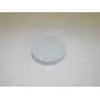 4 New 3 3/15" OD 2 15/16" ID White Glass Jar Metal Lid Food Grade Rubber Seal Replacement Top