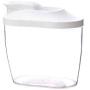 15##1PC Food Storage Box Plastic Clear Plastic Container Sealed Crisper With Lids Kitchen Storage Jars Dried Grains Tank,S