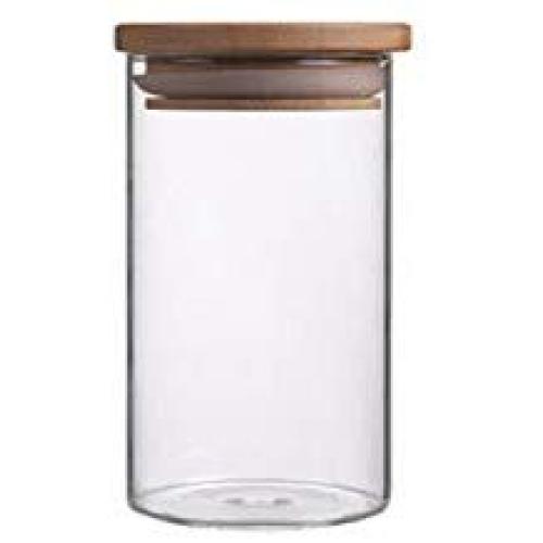 Hochwertiger, transparenter Glasbehälter aus Borosilikatglas, Milchpulver, Getreide, Haushalt, Gebäckbehälter, Groß, 260 ml
