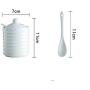 Mini Spice Jars European creative thread kitchen ceramic cruet simple household