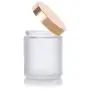Bouteille en verre clair épaisse, glacée, à parois droites, 8 oz / 240 ml (6 pack) + spatules Bouteille en verre clair épaisse, glacée, à parois droites, 8 oz / 240 ml (6 pack) + spatules
