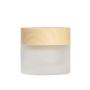 3 STÜCKE 10G Durchsichtige Frostige Glas Leere Nachfüllbare Kosmetik Creme Flasche mit Schraubverschluss und Liner Balm Lotion Lagerung Abgabe Behälter Tragbare Probe Glasbehälter Gesichts Pflege Vial