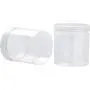 Slime Jars With Lids - Plastic Storage Jars - 10-Pack Slime Jars with Screw-on Lids and 10 Labels, Refillable Round Container Organizer for Craft, Part, Cosmetic, Body Scrub, Accessory, Food, 8 OZ Slime Jars With Lids - Plastic Storage Jars - 10-Pack Slime Jars with Screw-on Lids and 10 Labels, Refillable Round Container Organizer for Craft, Part, Cosmetic, Body Scrub, Accessory, Food, 8 OZ