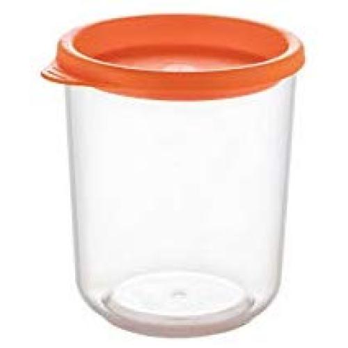 BEROSSI Magic Kitchen Food Jar, Tangerine, 0.3L / 10.1 OZ(H 3.7 / W 3.2)