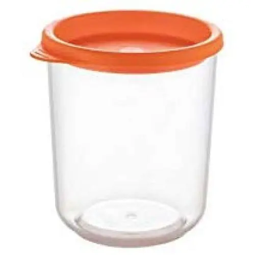 BEROSSI Magic Kitchen Lebensmittelbehälter, Orangen, 0,3L / 10,1 OZ (H 3,7 / W 3,2)