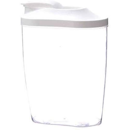 Food Storage Containers - Air Tight Snacks Pantry & Kitchen Container - Clear Plastic BPA-Free - Keeps Food Fresh & Dry (14.5 x 19cm/5.7 x 7.5inch)