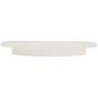 Ceramic Porcelain Crock Plastic Protection Ring - Protects Your Beverage Dispenser From Damage - White