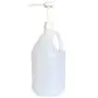 BAR5F Pumpflaschen | Set von 2 Weißen Pumpkappen | Kompatibel mit 1-Gallonen-Behältern | Dicht & Leckagefrei für Shampoos, Haarkonditionierer, Lotionen, Mundspülungen