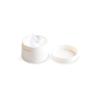 3PCS (50ML/1.7OZ) Shiny White Empty Plastic Boxes with Screw Cap Protable Travel Refillable Container Jar Facial Cream Face Eye Essence Hair Film Candy Honey Holder Trial Sample Case