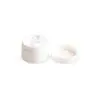 3 PCS (50 ML/1.7 OZ) Glänzende Weiße Leere Kunststoffboxen mit Schraubverschluss Tragbarer Wiederbefüllbarer Behälter Jar Für Gesichtcreme, Gesichtseliquid, Haarfilm, Süßigkeiten, Honig Probiergröße Fall