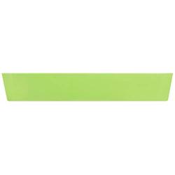 WENKO 20328100 Oddments Box Candy Green Narrow Plastic 24 x 4 x 10 cm