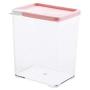 Kitchen Sealed Jar Plastic Food Storage Box Grain Dried Fruit Storage Jar Cookie Jar Storage Tank,Beige 530Ml