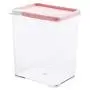 Kitchen Sealed Jar Plastic Food Storage Box Grain Dried Fruit Storage Jar Cookie Jar Storage Tank,Beige 530Ml