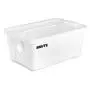 Rubbermaid Commercial Products Brute Tote Storage Container with Lid, 14-Gallon, White (FG9S3000WHT) (Pack of 6) Rubbermaid Commercial Products Brute Tote Storage Container with Lid, 14-Gallon, White (FG9S3000WHT) (Pack of 6)