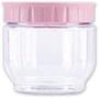 Transparent Plastic Sealed Jar Kitchen Grain Storage Jar Storage Bottle,Blue L