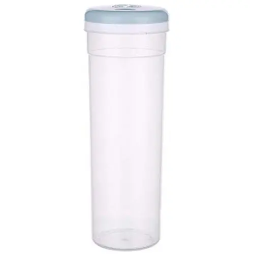 BESTONZON Transparent Sealed Can Grain Storage Tank Kitchen Cereal Crisper for Noodles Dry Food Oatmeal Rice (Blue) BESTONZON Transparent Sealed Can Grain Storage Tank Kitchen Cereal Crisper for Noodles Dry Food Oatmeal Rice (Blue)