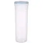 BESTONZON Transparent Sealed Can Grain Storage Tank Kitchen Cereal Crisper for Noodles Dry Food Oatmeal Rice (Blue) BESTONZON Transparent Sealed Can Grain Storage Tank Kitchen Cereal Crisper for Noodles Dry Food Oatmeal Rice (Blue)