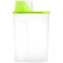 XISAOK Dried Food Cereal Flour Pasta Food Storage Dispenser Rice Container Sealed Box Capacity:2.5L