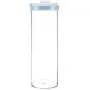 Boîte de Rangement Hermétique pour Céréales, Riz, Contenants pour Bouteilles et Pots de Cuisine, Transparente (Bleu) Boîte de Rangement Hermétique pour Céréales, Riz, Contenants pour Bouteilles et Pots de Cuisine, Transparente (Bleu)