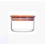 Three Floors Storage Glass Jar with lid Minimalist Candy Food Glass Storage Container Kitchen Organizer Home Glass Storage Containers With Lids