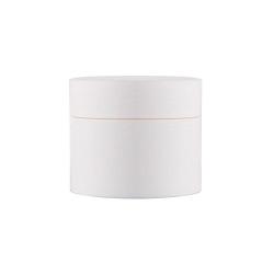 TOPWEL 3g/5g/10g/15g Cosmetic Sample Empty Refillable Container,Frosting Finish White Plastic Makeup Cosmetic Cream Jar Face Cream Container Pot (5g, 50pcs)