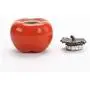 Ceramic Persimmon Tea Caddies Min Chinese Style Mini Storage Boxes Coffee Powder Cans,As Pic Ceramic Persimmon Tea Caddies Min Chinese Style Mini Storage Boxes Coffee Powder Cans,As Pic