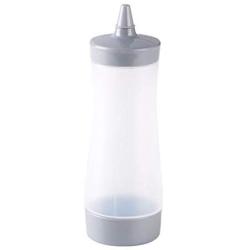Kitchen Food Storage Jar Airtight Food Storage Kitchen Glass Jar Moisture-Proof Home Multi-Purpose Jam Bottle Cruet Plastic Leakproof Oiler (Color : Gray)