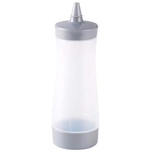 Kitchen Food Storage Jar Airtight Food Storage Kitchen Glass Jar Moisture-Proof Home Multi-Purpose Jam Bottle Cruet Plastic Leakproof Oiler (Color : Gray)