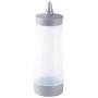 Kitchen Food Storage Jar Airtight Food Storage Kitchen Glass Jar Moisture-Proof Home Multi-Purpose Jam Bottle Cruet Plastic Leakproof Oiler (Color : Gray)