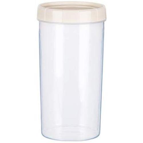 storage jar Grain container Food container Storage Box，Plastic sealed cans kitchen cereals dried fruit food storage storage box, khaki large