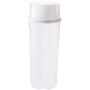 Kitchen Food container Seal pot tea coffee candy Storage Tank Plastic Cereals Snacks Box cookie canister jars for spices jarra,large white