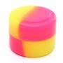 100 Pcs 2ML Colorful Round Silicone Non Stick Concentrate Containers Jar Storage Box