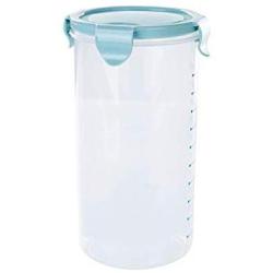 600 1500ml Food Preservation Container Coarse Cereals Grains Jar Scale Bottle Fresh Pot Kitchen Storage Cans Sealing Box Tank,1500ml Blue