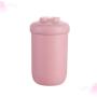 UPKOCH Plastic Cereal Storage Containers Dry Food Flour Snacks Sugar Storage Bottle for kitchen Home (Pink)