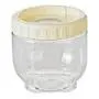 Ensemble de contenants en plastique transparent avec couvercle pour le stockage de denrées alimentaires, bouteilles, pots, grains secs, conserve de produits secs, pf91611, S abricot. Ensemble de contenants en plastique transparent avec couvercle pour le stockage de denrées alimentaires, bouteilles, pots, grains secs, conserve de produits secs, pf91611, S abricot.