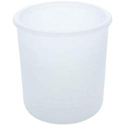 MJL Regular Mouth Pint Silicone Sleeve for Mason Jars (Frost, 2 Pack)