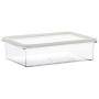 LiHiGe- Transparent Plastic Refrigerator Storage Box Fridge Fruit Food Organiser Thick Space Saver - Saver Bullets Adult Money Bottles Jars Boxes Plastic Storage Container Food Storag