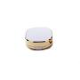 1 PCS 15ML 0.5OZ Square Empty Refillable Air Cushion Foundation Powder Puff Box with Sponge Core Puff and Mirror Cosmetic Dressing Case Portable BB CC Cream Makeup DIY Container