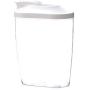 Kitchen Stackable Plastic Cereal Dispenser Kitchen Food Grain Container Grain Cereal Storage Tank Snacks Dry Goods Storage Jar,B