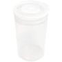 KyStudio 20 PCS Clear Round Plastic Deli Cups 2oz 60ml Clear Beads Rhinestones Storage Jar Bottle with Lids